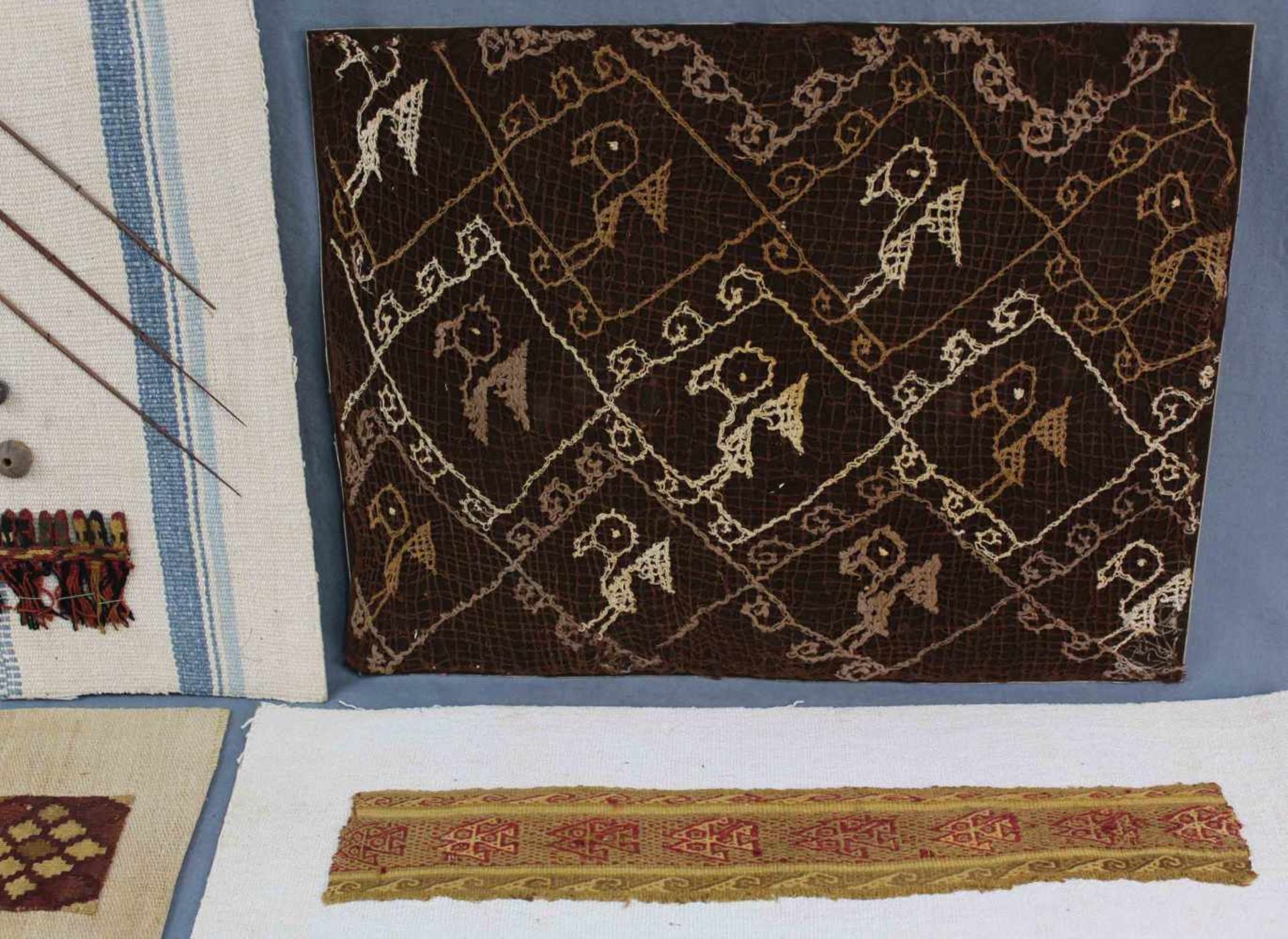 Studiensammlung Präkolumbischer Textilien.Maße verschieden. Chancay - Kultur. Region Lima. - Image 7 of 13