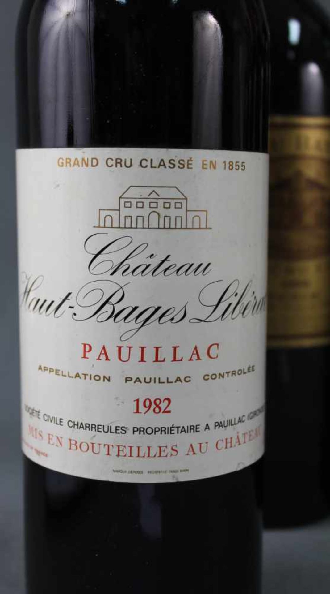 7 ganze Flaschen Bordeaux. Grand Cru Classé. Rotwein. Frankreich.1981 Chateau Duhart - Milon - - Bild 10 aus 14