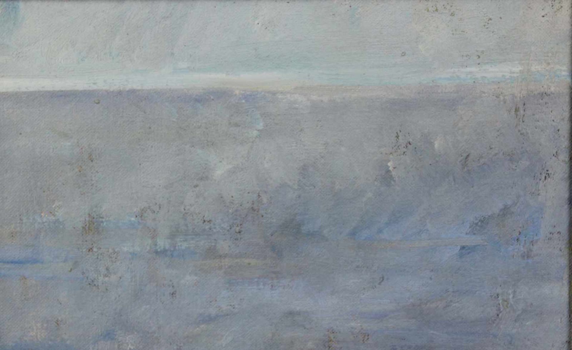 Thomas John COATES (1941) "The Paddlers".51 cm x 25,5 cm. Öl auf Leinwand. Unten links monogrammiert - Bild 8 aus 10