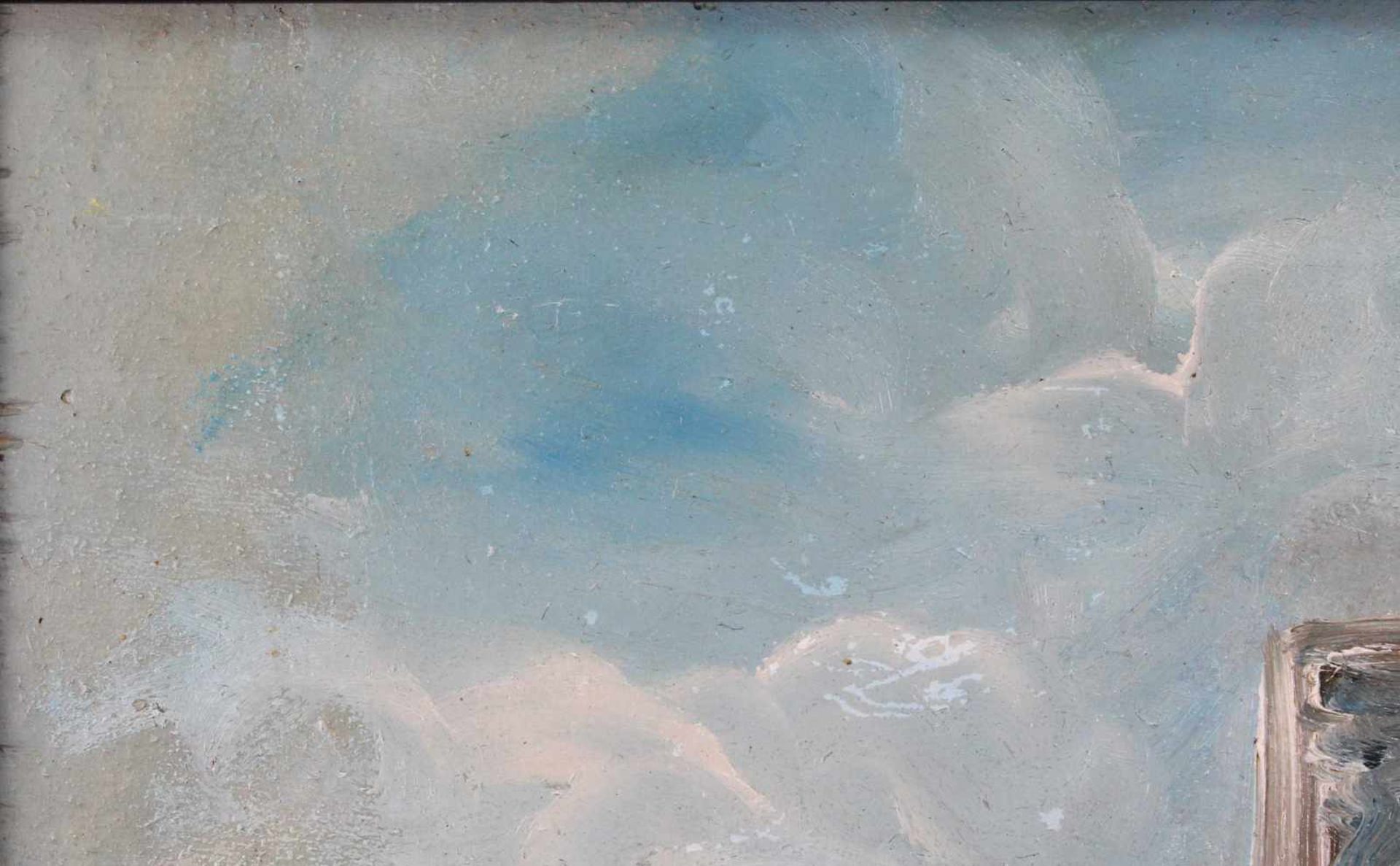 Roger COMTE (XX - XXI). Favoriten der Rennbahn.60 cm x 50 cm. Gemälde. Öl auf Holz. Links unten - Bild 5 aus 6