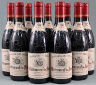 2012 Chateauneuf - du - Pape, Domaine du Pegau. AC.Elf ganze Flaschen. Alc. 14,5% vol. 750ml. Mise