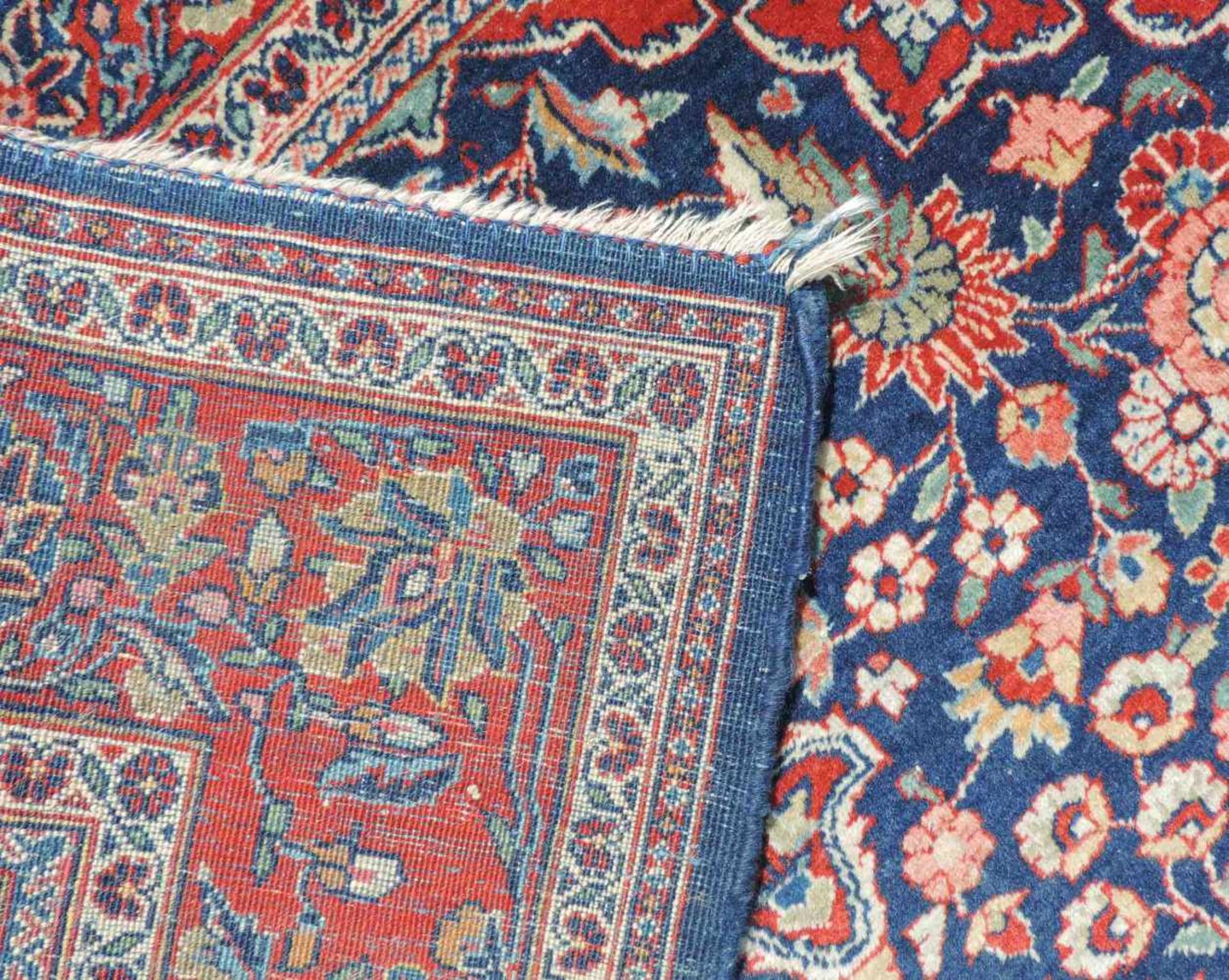 Keschan, Perserteppich, Iran.158 cm x 112 cm. Handgeknüpft. Wolle auf Wolle. Kein Versand in die - Image 4 of 4