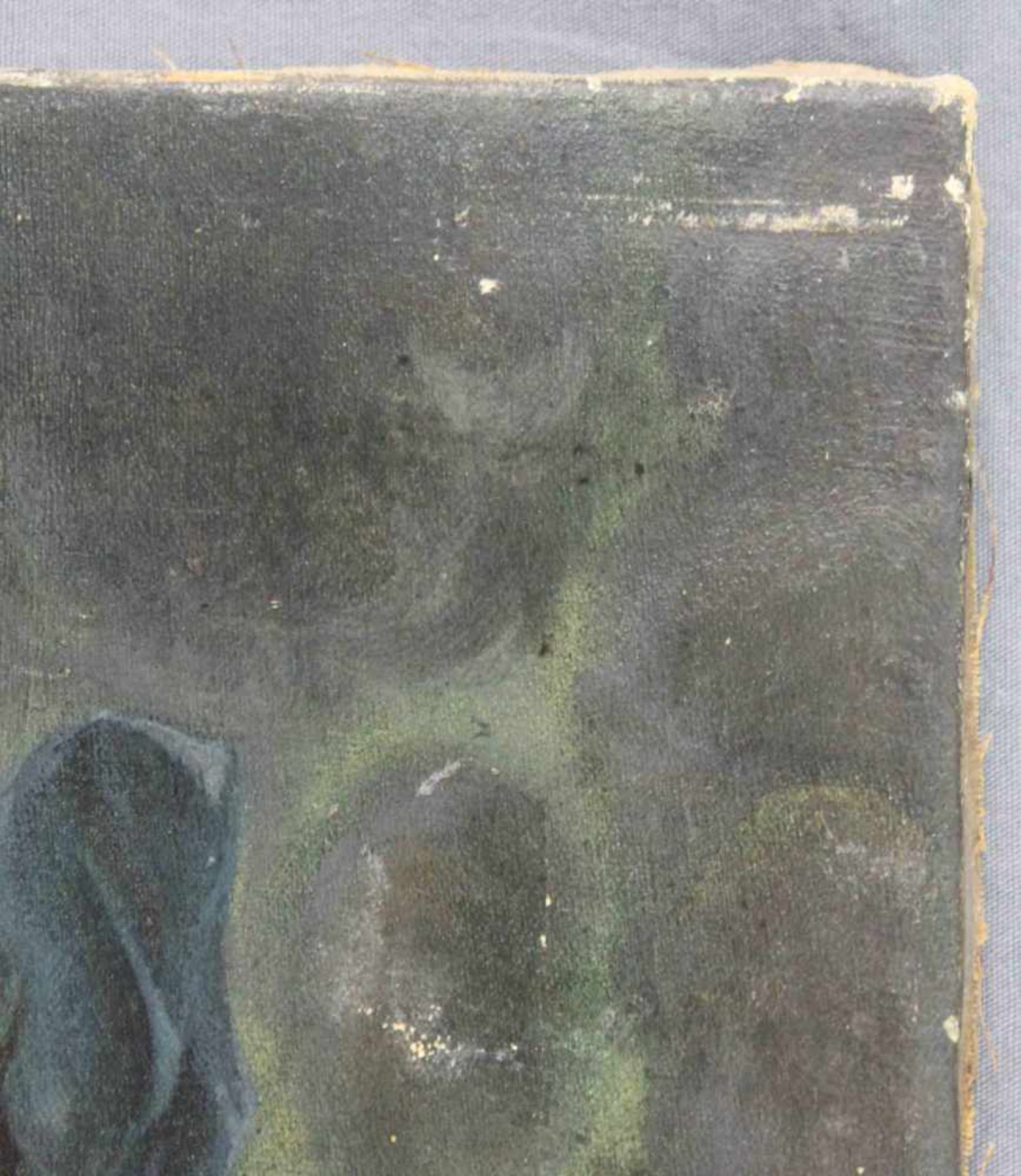 Peter Paul RUBENS nach (XIX). Raub der Töchter des Leukippos.53 cm x 42 cm. Gemälde. Öl auf - Image 4 of 7