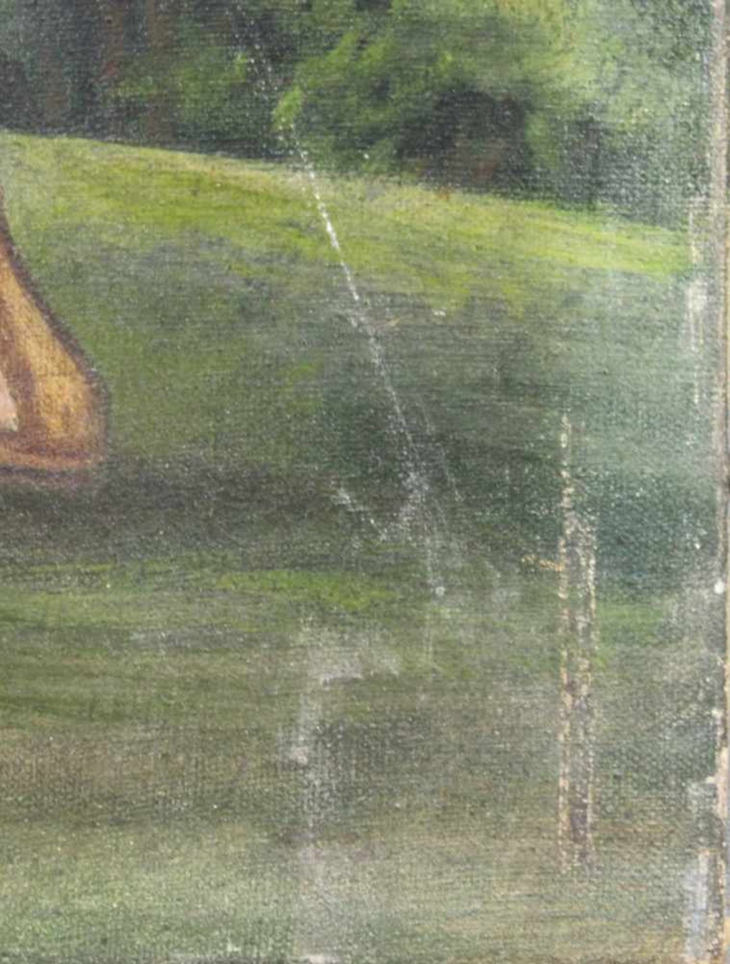 Peter Paul RUBENS nach (XIX). Raub der Töchter des Leukippos.53 cm x 42 cm. Gemälde. Öl auf - Image 3 of 7