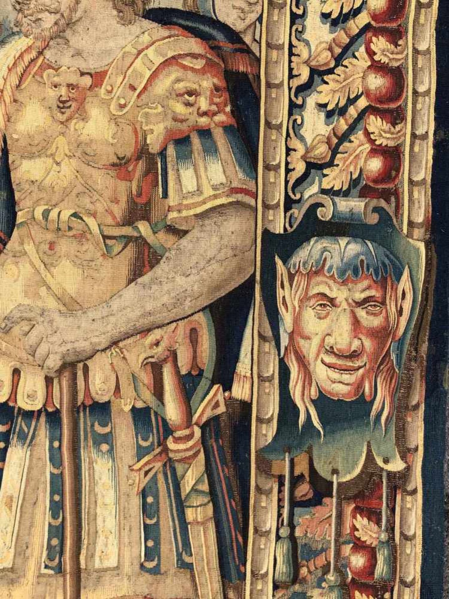 Tapisserie Brüssel. 17. Jahrhundert. Alexander der Große.Legenden Darstellung von Alexander dem - Image 16 of 16