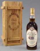 The Macallan Royal Marriage Malt Whisky. 1948 & 1961."Long Life and Happiness". Eine ganze