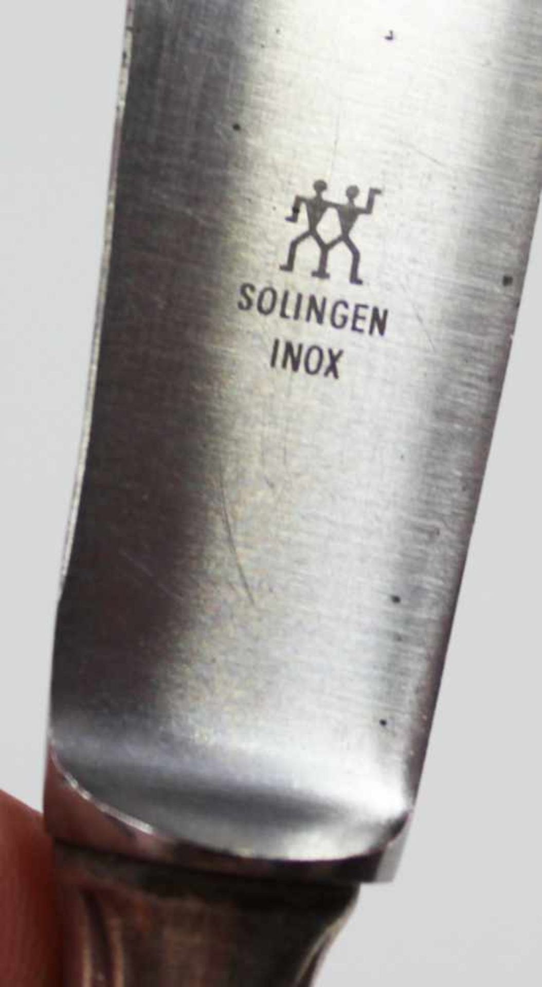 Besteck, Bremer Silberwarenfabrik. Jugendstil.1410 Gramm ohne Messer. 2,1 Kilo Gesamtgewicht. - Image 9 of 10
