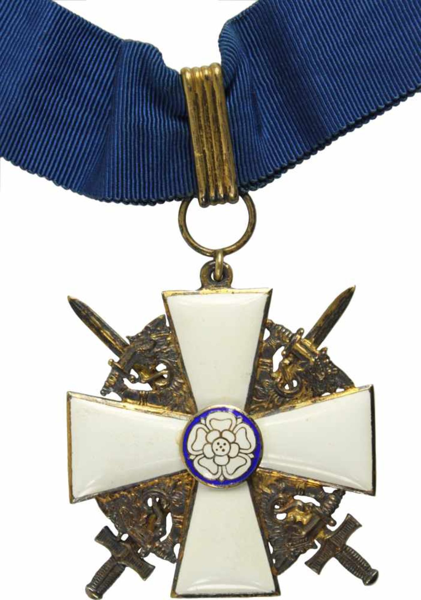 Orden der Finnischen Weißen Rose,Kommandeurkreuz und Bruststern zum Kommandeurkreuz 1. Klasse mit - Bild 2 aus 5