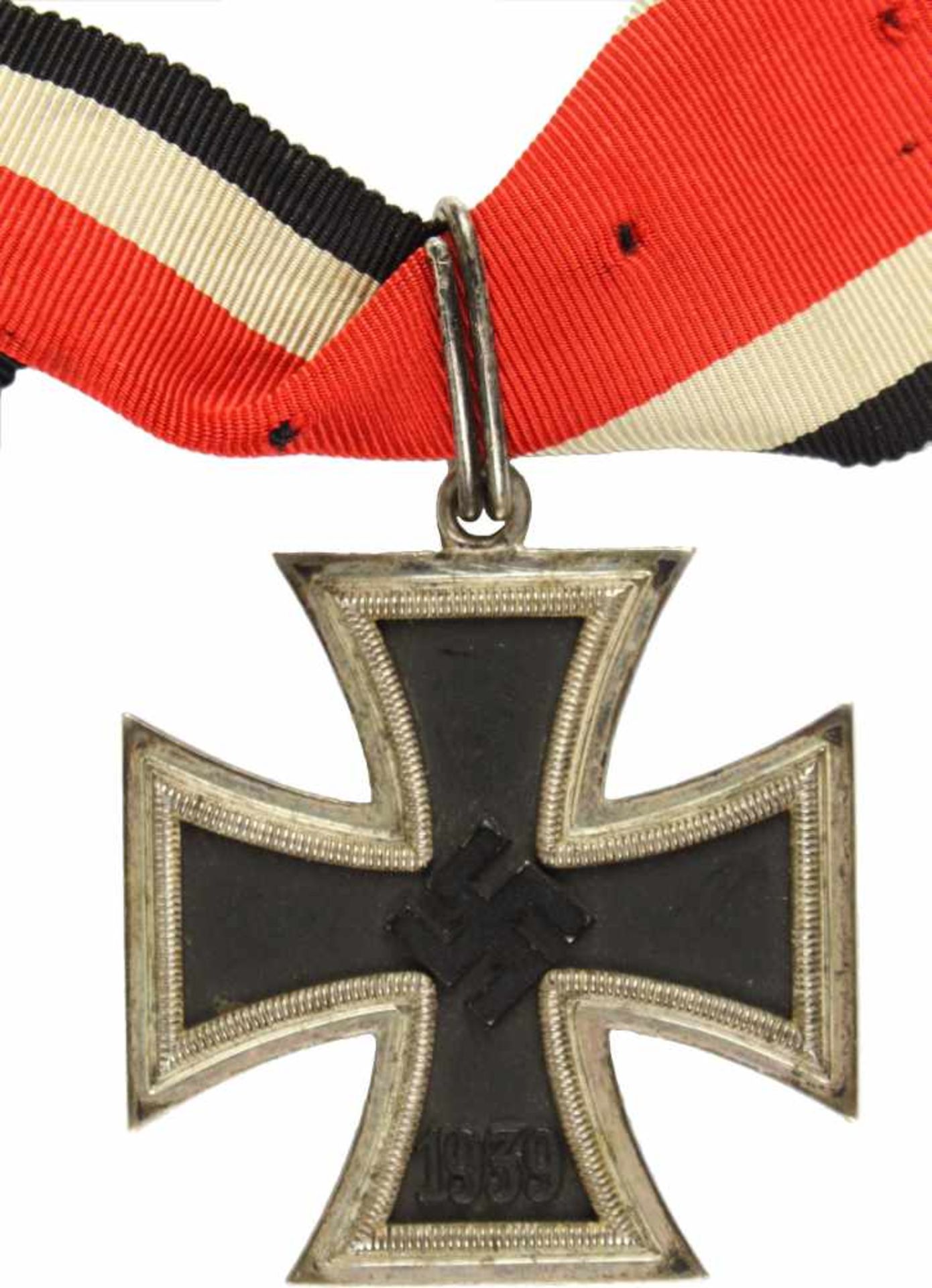 Ritterkreuz des Eisernen Kreuz 1939,gestiftet am 1. September. Halskreuz mit geschwärztem - Bild 2 aus 3