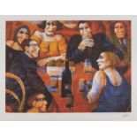 REMO SQUILLANTINI (Stia 1920 - Florence 1996) Birthday, 1995 Color lithograph, ex. p.d.to.