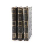 BEAUTIFUL BINDINGS Concilio di Trento Three volumes in French language. Ed. Mont Rouge 1844. Full