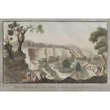 ARCHITECT OF THE 18TH CENTURY Birth of Polistina View of the region of Trodi Pair of watercolored