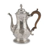 SILVER TEAPOT, PUNCH LONDON 1766