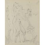 ANDRÈ MASSON (Balagny 1896 - Paris 1987) Metamorphose, 1964 Gouache on paper, cm. 28,2 x 24,5