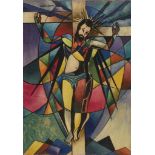 VITTORIO CORONA (Palermo 1901 - Rome 1966) Crucified Christ