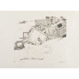 GINO GUIDA (Naples 1932) Untitled, 1976 Engraving, ex. 30/40 Measures of the sheet, cm. 45 x 64