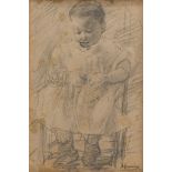 ITALIAN PAINTER, EARLY 20TH CENTURY Child on chair