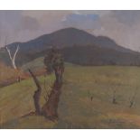 BEPPE GUZZI (Genoa 1902 - Rome 1982) Mountainscape, 1930 Oil on canvas, cm. 60 x 70 Signature and