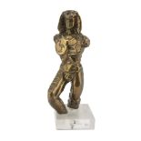 ENRICO MANERA (Asmara 1948) Rames, 1979 Sculpture in brass, ex. 4/100 h. cm. 30 Title on the left