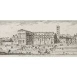 ITALIAN ENGRAVER, LATE 18TH CENTURY CATHEDRAL OF ST. MARTIN IN LUCCA Engraving, cm. 18 x 35
