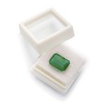 EMERALD emerald cut. Measures mm. 12,71 x 9,33 x 5,47, ct. 5.55. Complete of gemology certificate.