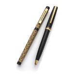 TWO MONT BLANC SHEAFFER PENS