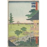 UTAGAWA HIROSHIGE (Japan 1797 - 1858) ONE HUNDRED FAMOUS VIEWS OF EDO