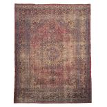 Splendid TABRIZ Carpet, EARLY 20TH CENTURY with big central rosette and secondary motifs of