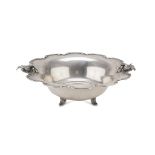 Small silver basin, PUNCH EDINBURGH 1924 Silversmiths Brook & Son. Title 925/1000. Measures cm. 7