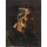 ROMAN PAINTER, SECOND HALF OF THE 17TH CENTURY MAN'S PORTRAIT Oil on canvas, cm. 54 x 41