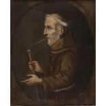 LOMBARD PAINTER, 18TH CENTURY MONK EREMITA Oil on canvas, cm. 38 x 31 PROVENANCE Collection of