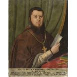 NORT ITALIAN PAINTER, 19TH CENTURY PORTRAIT OF MONSIGNOR Oil on canvas, cm. 81,5 x 62,5