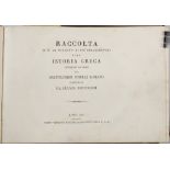 BARTOLOMEO PINELLI Istoria Greca. A volume with one hundred engravings. Ed. Rome 1821. Full