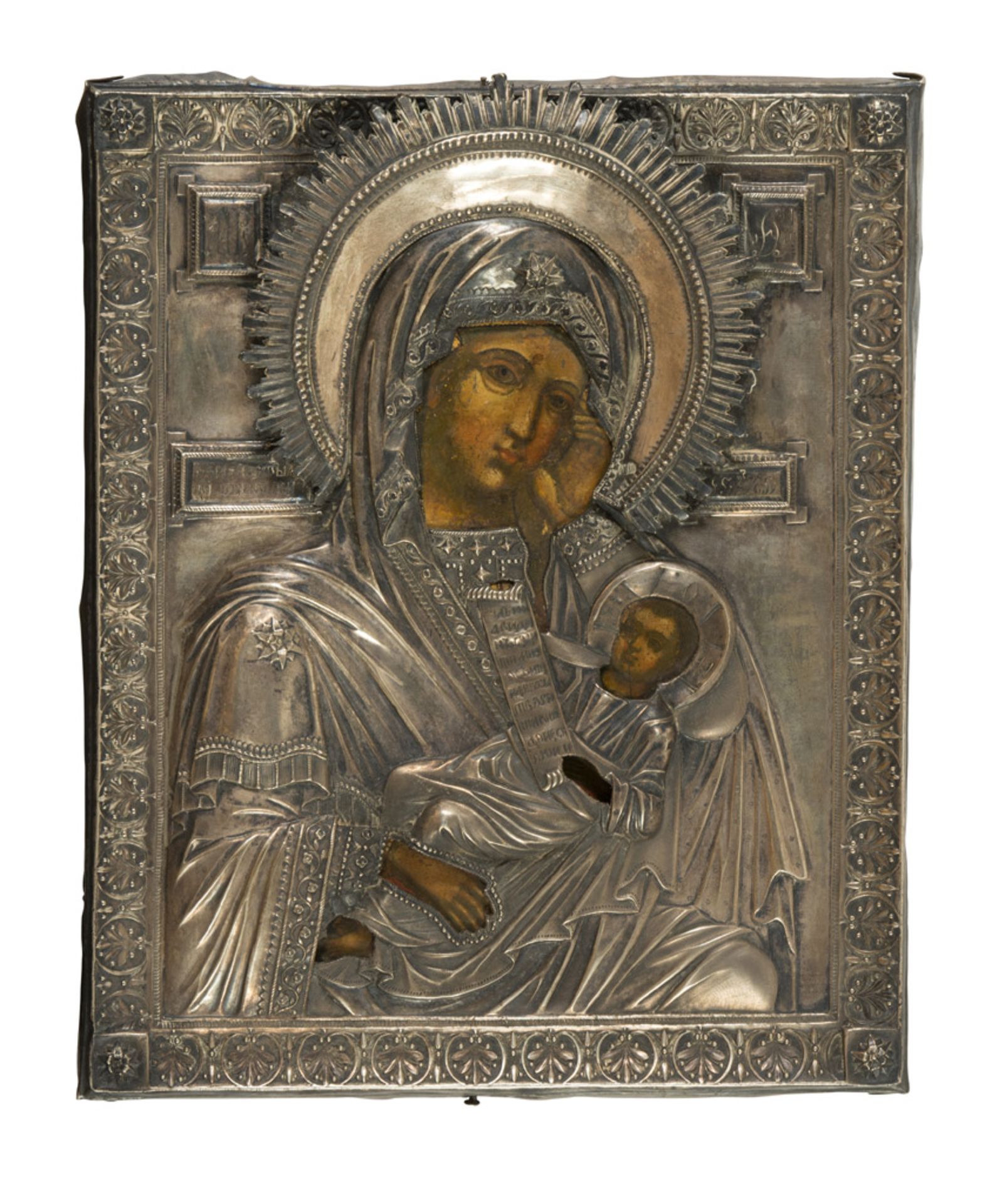 RUSSIAN SCHOOL, FIRST HALF OF THE 19TH CENTURY VIRGIN AND CHILD