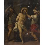 VENETIAN PAINTER, FIRST HALF OF 16TH CENTURY FLAGELLATION OF CHRIST Oil on copper, cm. 29 x 23