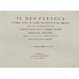 BARTOLOMEO PINELLI Meo Patacca. A volume with engravings. Ed. Rome 1823. BARTOLOMEO PINELLI Il Meo