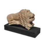 STONE SCULPTURE OF STILOFORO LION, PROBABLY VENICE, 18TH CENTURY Measures cm. 43 x 70 x 23.