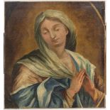 NORTH ITALIAN PAINTER, 17TH CENTURY Virgin in prayer Oil on canvas, cm. 76 x 70 Provenance