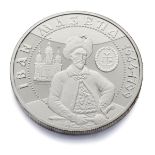 MEDAL UKRAINE MEDAGLIA UKRAINE VAN SIRKO Ukraine 10 Hryvnia 1 Oz Silver 2002. Proof Coin Cossack
