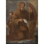 SOUTH ITALIAN PAINTER, 18TH CENTURY St. Francis of Paola crosses the Strait of Messina Oil on