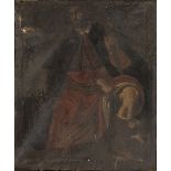 EMILIANO PAINTER, 17TH CENTURY Saint Rocco Oil on canvas, cm. 103 x 84 Provenance Collection of