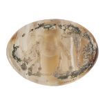ENGRAVED GEM, 1st-2nd CENTURY in agate chalcedony engraved and smoothed. Ring Castone of elliptic