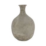 VASE IN EARTHENWARE, THAILAND 17TH CENTURY with sphere body and long neck. Measures cm. 20 x 13.