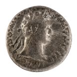 COIN, ROMAN EMPIRE MONETA, IMPERO ROMANO Domitan AR Denarius. AD 84. AR 3,01 g. D/IMP CAES
