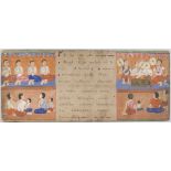 THAI SCHOOL, 19TH CENTURY HUMAN VIRTUE AND WEAKNESSES IN THE BUDDHIST DOCTRINE