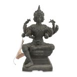 BRONZE SCULPTURE, CAMBODIA 20TH CENTURY