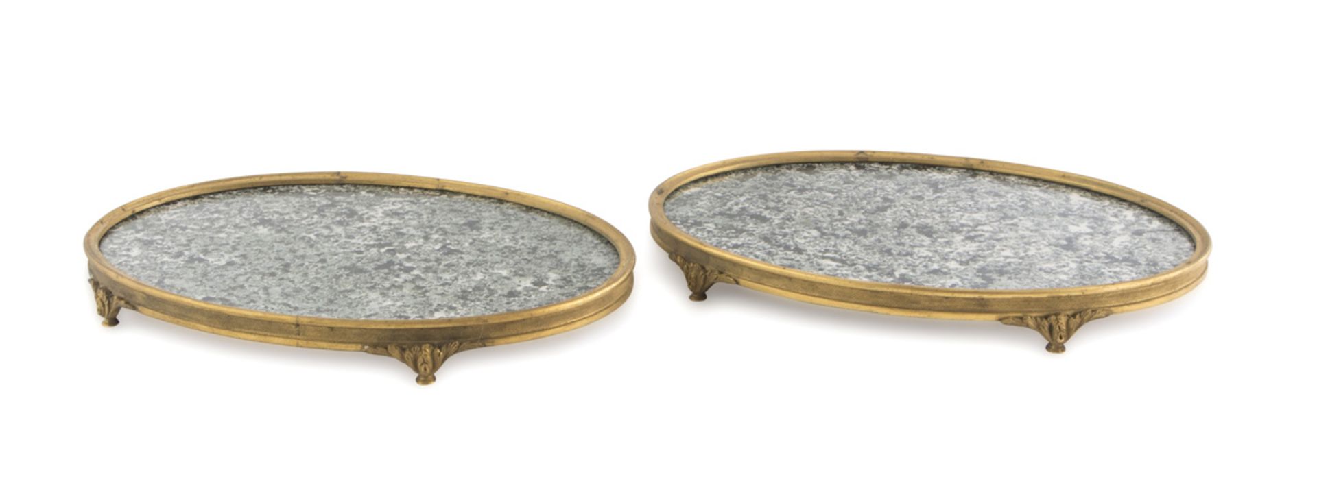 A PAIR OF BASES IN GRANITE EARLY 19TH CENTURY