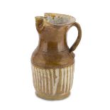 EARTHENWARE PITCHER GROTTAGLIE LATE 19TH CENTURY