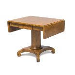 DROP LEAF TABLE IN ELM TREE 19TH CENTURY