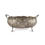 SILVER BASKET GERMANY POST 1888.